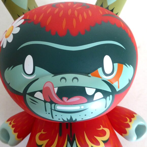 NEW 2009 8” KIDROBOT KRONK TREE HUGGER APE DUNNY DESIGNER ART VINYL FIGURE - Picture 10 of 16